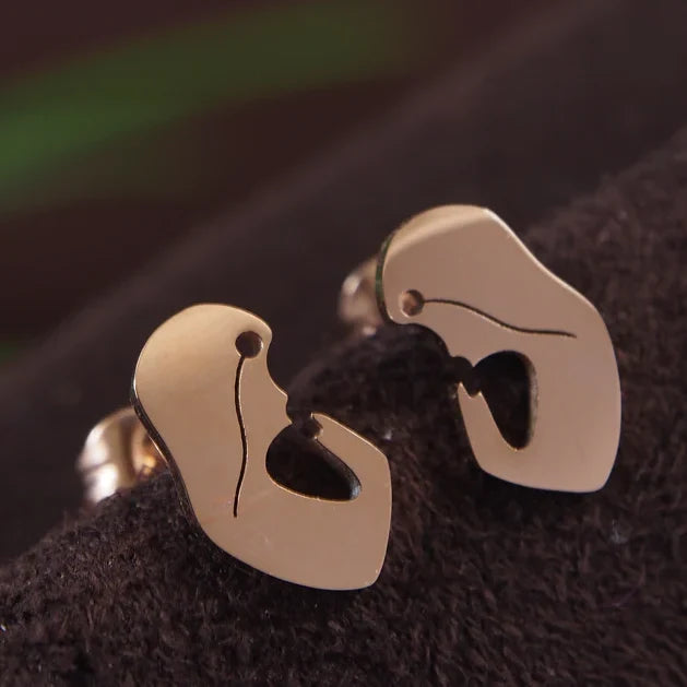 Kalatmika Mamma’s Joy Rose Gold Baby Face Studs