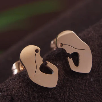 Kalatmika Mamma’s Joy Rose Gold Baby Face Studs